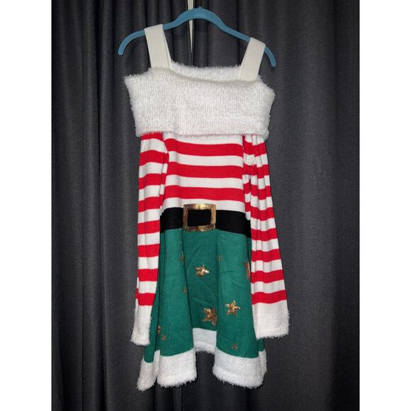 Ugly Christmas Sweater Dress Xmas Size XXL - Picture 1 of 3